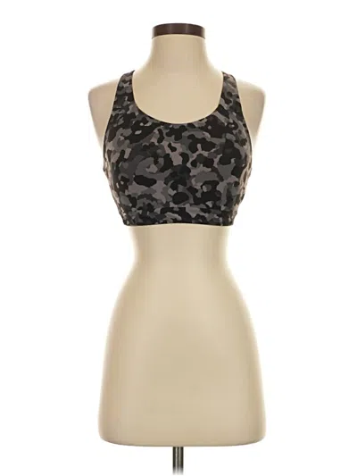 Pre-owned Athleta Tank Top Brown Halter Neckline Tops