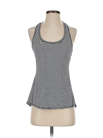 Pre-owned Athleta Tank Top Gray Halter Neckline Tops