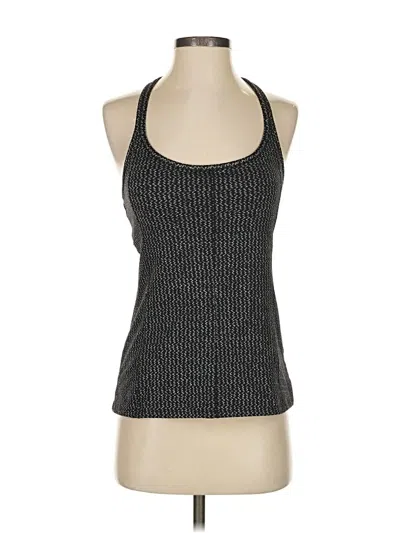 Pre-owned Athleta Tank Top Gray Halter Neckline Tops