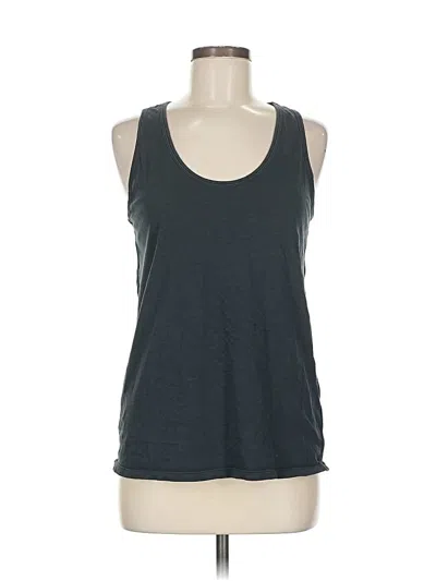 Pre-owned Athleta Tank Top Gray Halter Neckline Tops