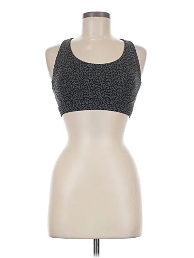 Pre-owned Athleta Tank Top Gray Halter Neckline Tops