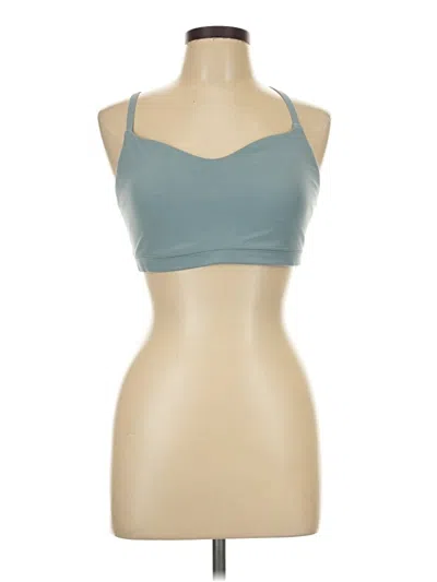Pre-owned Athleta Tank Top Gray Halter Neckline Tops