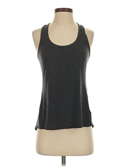 Pre-owned Athleta Tank Top Gray Halter Neckline Tops