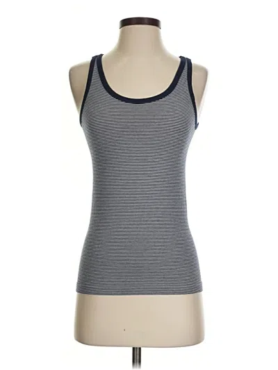 Pre-owned Athleta Tank Top Gray Halter Neckline Tops