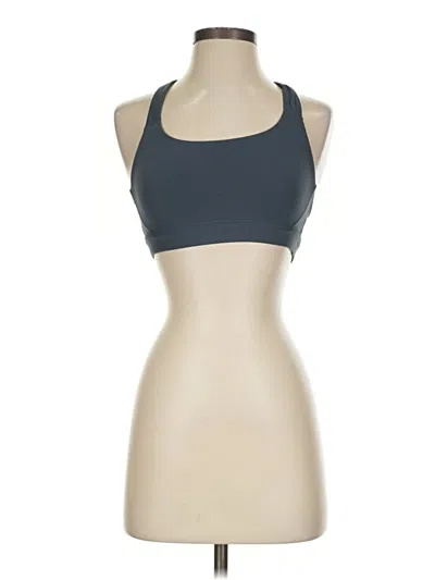 Pre-owned Athleta Tank Top Gray Halter Neckline Tops