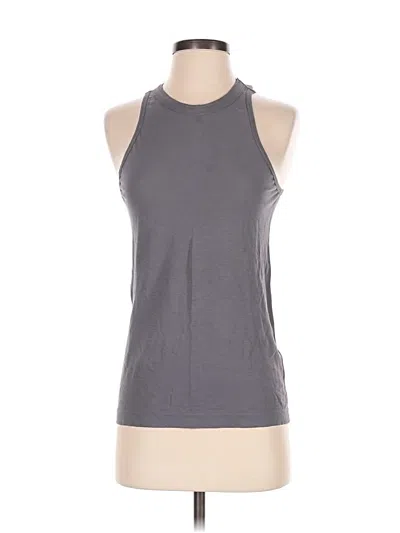 Athleta Tank Top Gray Halter Neckline Tops