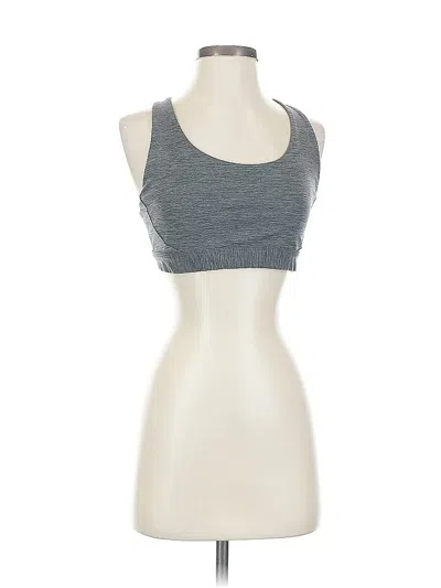 Pre-owned Athleta Tank Top Gray Strapless Neckline Tops
