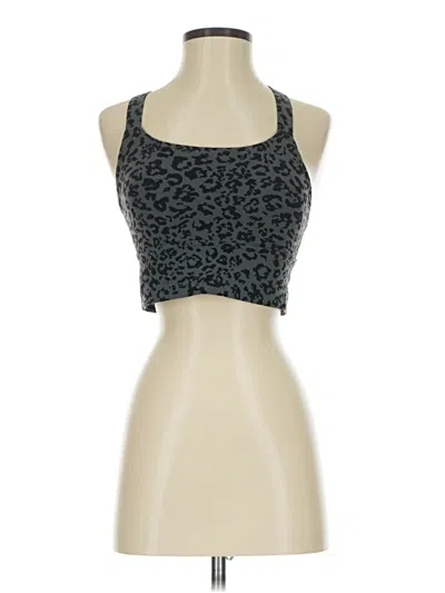 Pre-owned Athleta Tank Top Gray Strapless Neckline Tops