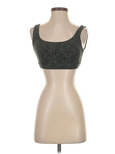 Pre-owned Athleta Tank Top Gray Strapless Neckline Tops