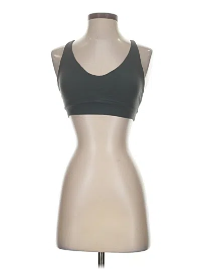 Pre-owned Athleta Tank Top Gray Strapless Neckline Tops