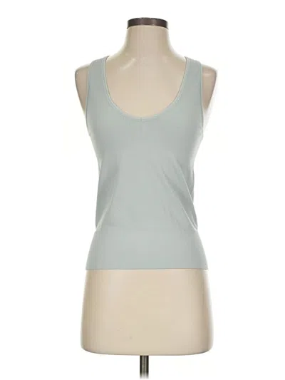 Pre-owned Athleta Tank Top Gray Strapless Neckline Tops