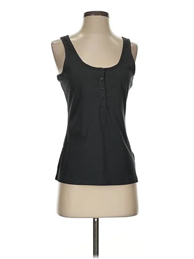 Pre-owned Athleta Tank Top Gray Sweetheart Neckline Tops