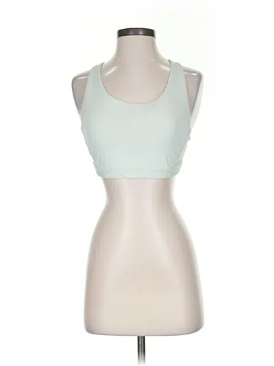 Pre-owned Athleta Tank Top Green Halter Neckline Tops