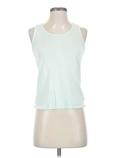 Pre-owned Athleta Tank Top Green Halter Neckline Tops