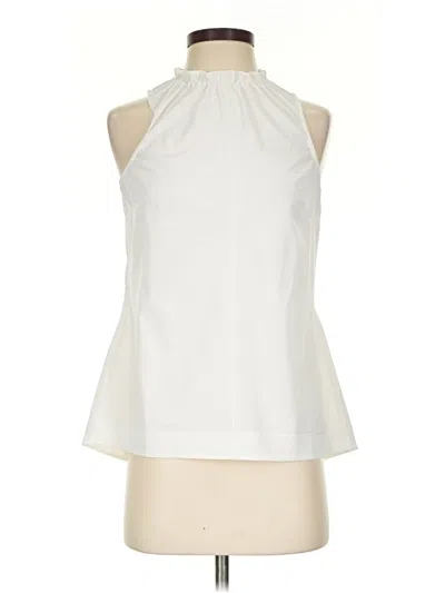 Pre-owned Athleta Tank Top Ivory Halter Neckline Tops