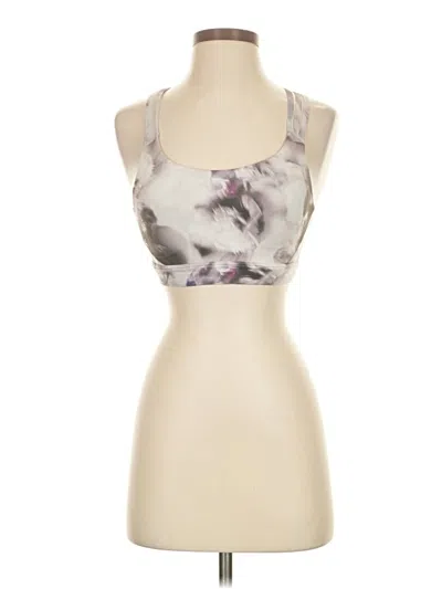 Pre-owned Athleta Tank Top Ivory Strapless Neckline Tops