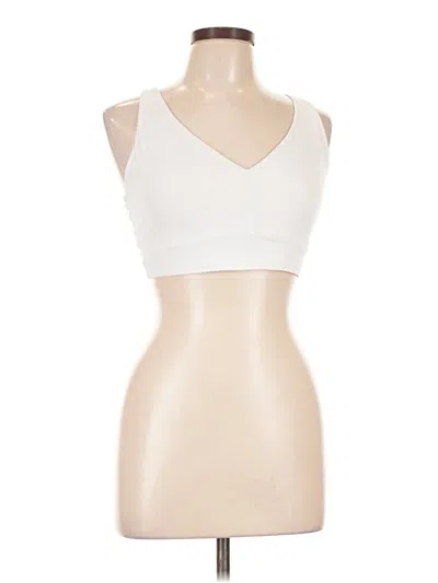 Pre-owned Athleta Tank Top Ivory Strapless Neckline Tops