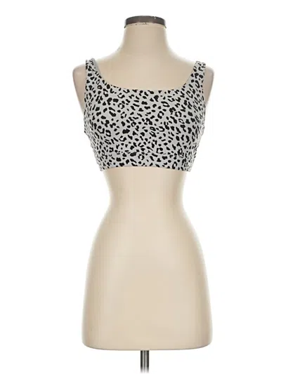Pre-owned Athleta Tank Top Ivory Strapless Neckline Tops