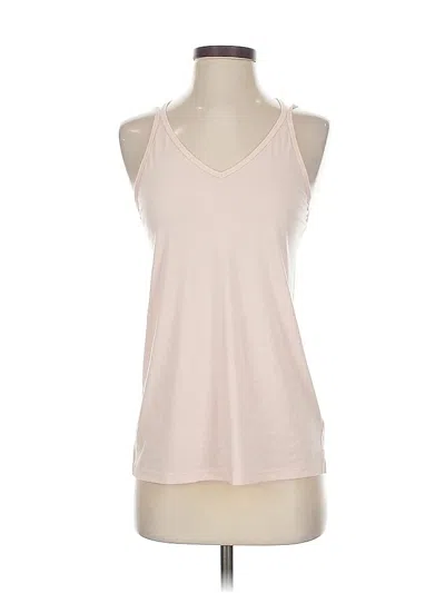 Pre-owned Athleta Tank Top Pink Halter Neckline Tops