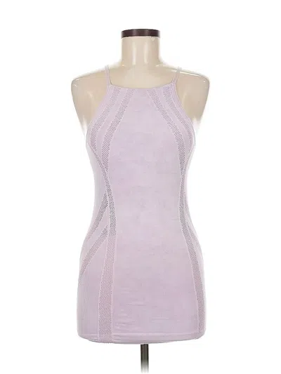 Pre-owned Athleta Tank Top Pink Halter Neckline Tops