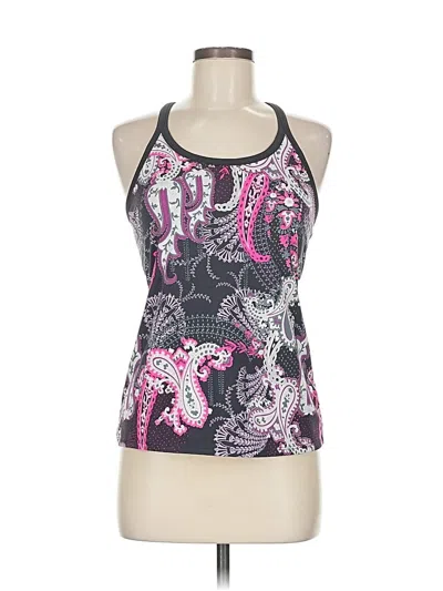 Pre-owned Athleta Tank Top Pink Halter Neckline Tops