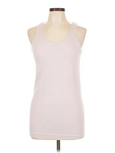 Pre-owned Athleta Tank Top Pink Halter Neckline Tops