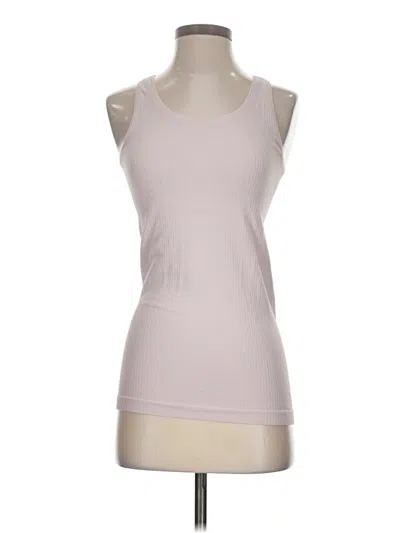 Pre-owned Athleta Tank Top Pink Halter Neckline Tops