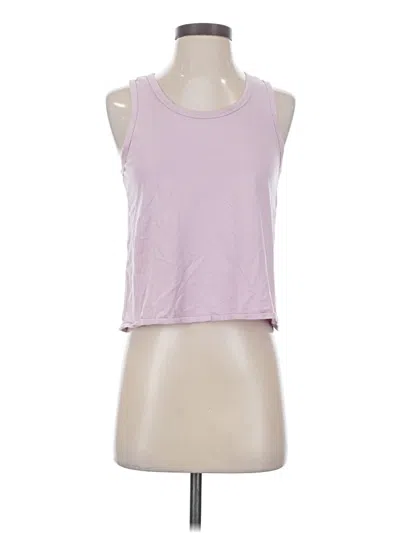 Pre-owned Athleta Tank Top Pink Halter Neckline Tops