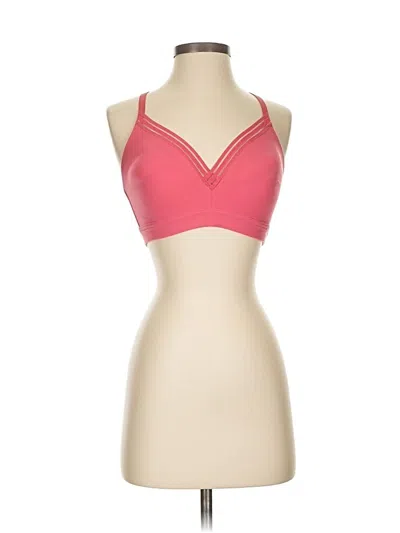 Pre-owned Athleta Tank Top Pink Strapless Neckline Tops