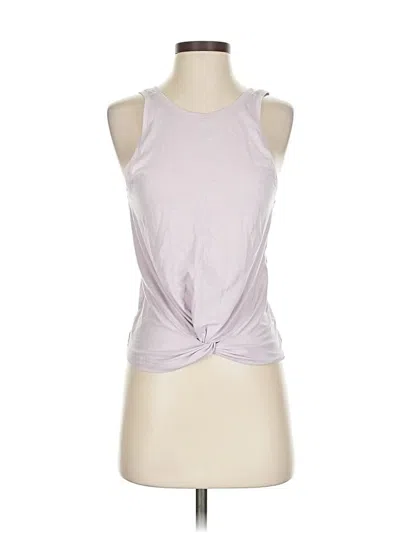Pre-owned Athleta Tank Top Purple Halter Neckline Tops