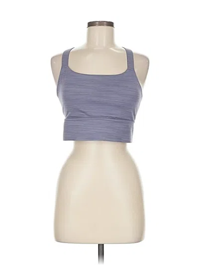 Pre-owned Athleta Tank Top Purple Halter Neckline Tops