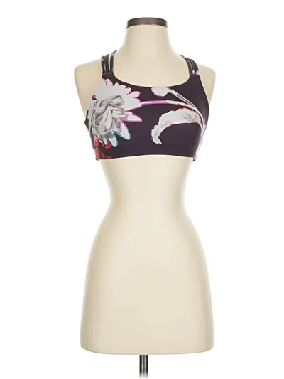 Pre-owned Athleta Tank Top Purple Halter Neckline Tops