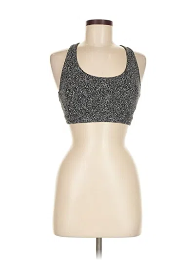 Pre-owned Athleta Tank Top Silver Halter Neckline Tops