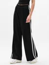 Athleta Mvp Mid Rise Side Stripe Pant In Multi