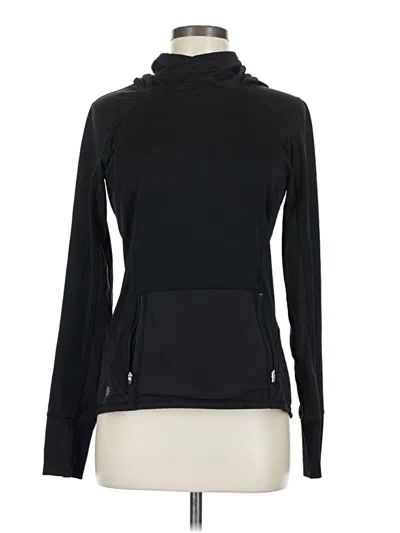 Pre-owned Athleta Track Jacket In Black