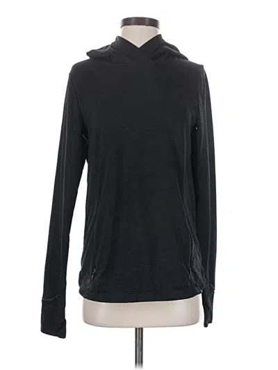 Pre-owned Athleta Track Jacket In Black
