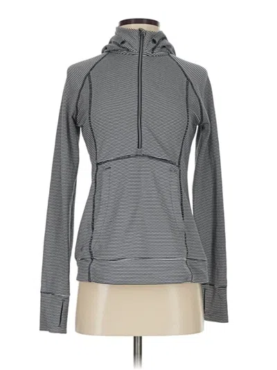 Pre-owned Athleta Track Jacket In Blue