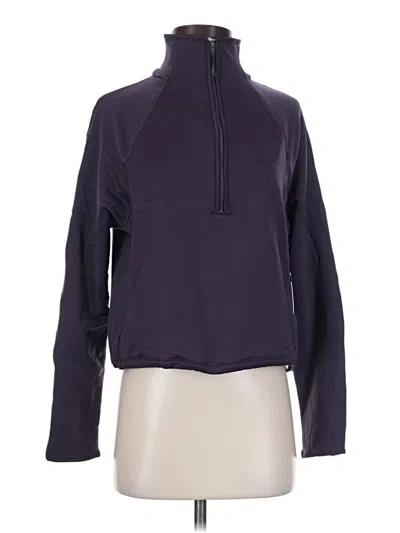 Athleta Track Jacket In Purple