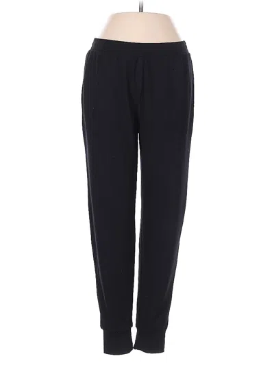 Pre-owned Athleta Track Pants In Black