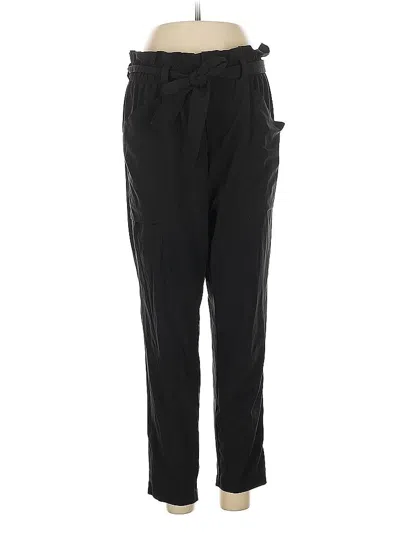 Pre-owned Athleta Track Pants In Black