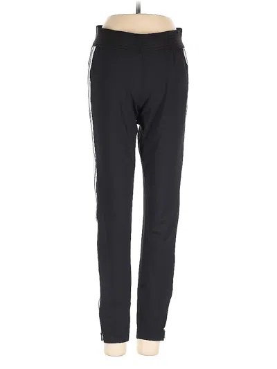Pre-owned Athleta Track Pants In Black