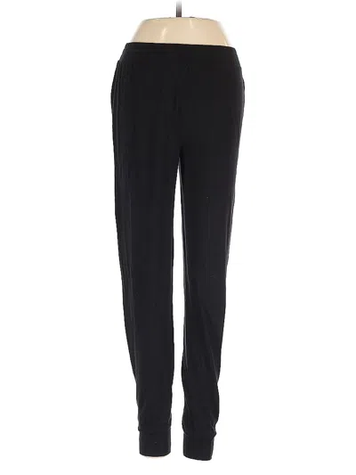 Pre-owned Athleta Track Pants In Black