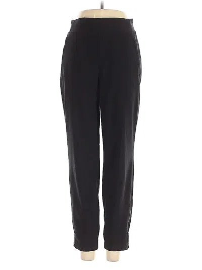 Pre-owned Athleta Track Pants In Black