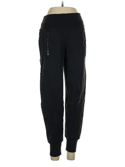 Pre-owned Athleta Track Pants In Black