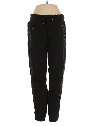 Pre-owned Athleta Track Pants In Black