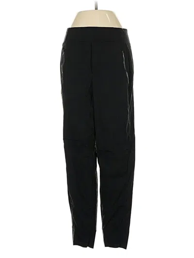 Pre-owned Athleta Track Pants In Black