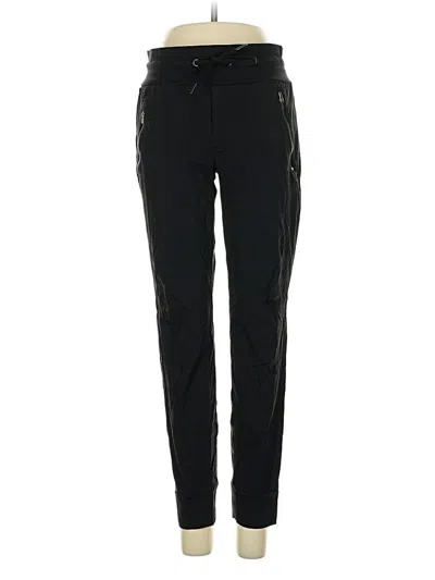 Pre-owned Athleta Track Pants In Black