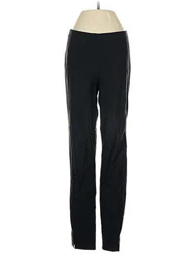 Pre-owned Athleta Track Pants In Black