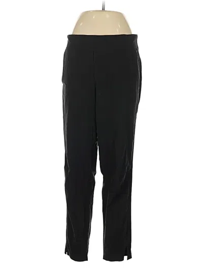 Pre-owned Athleta Track Pants In Black