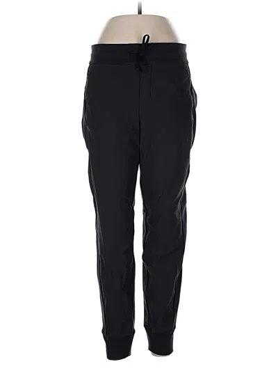 Pre-owned Athleta Track Pants In Black